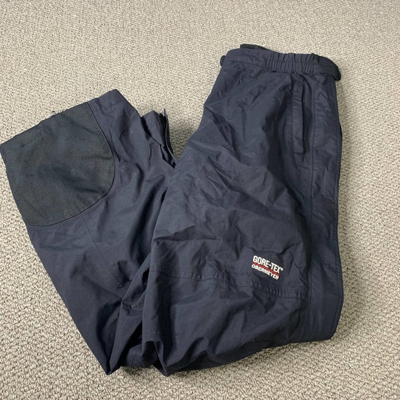 VTG Obermeyer Womens‎ Ski Pants Size 16 Black Gore-Tex Blizzard Snowboarding - Picture 1 of 11